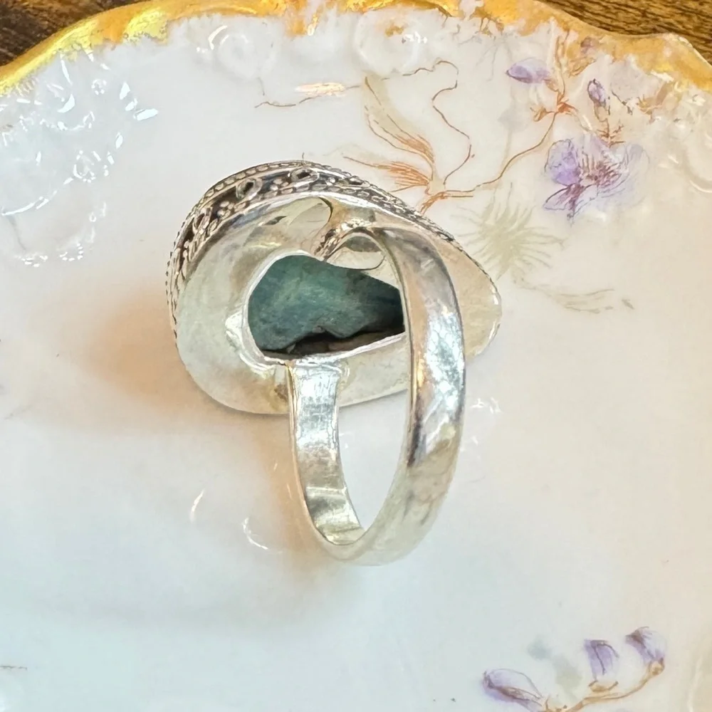 Turquoise Sterling Silver Ring (8)
